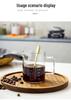 Heat-Resistant Borosilicate Glass Measuring Cup with Scale