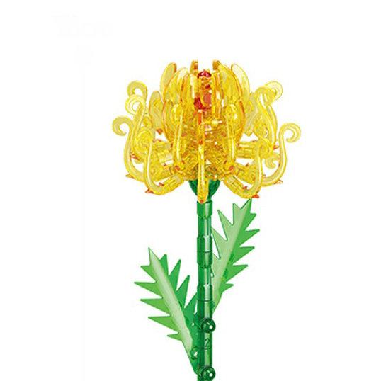 Modello Fiore Bouquet Eterno Blocchi da Costruzione Pianta Decorativa Creativa per Scrivania Casa Assemblare Mattoncini Giocattolo Educativo Regali per Bambine Bambini