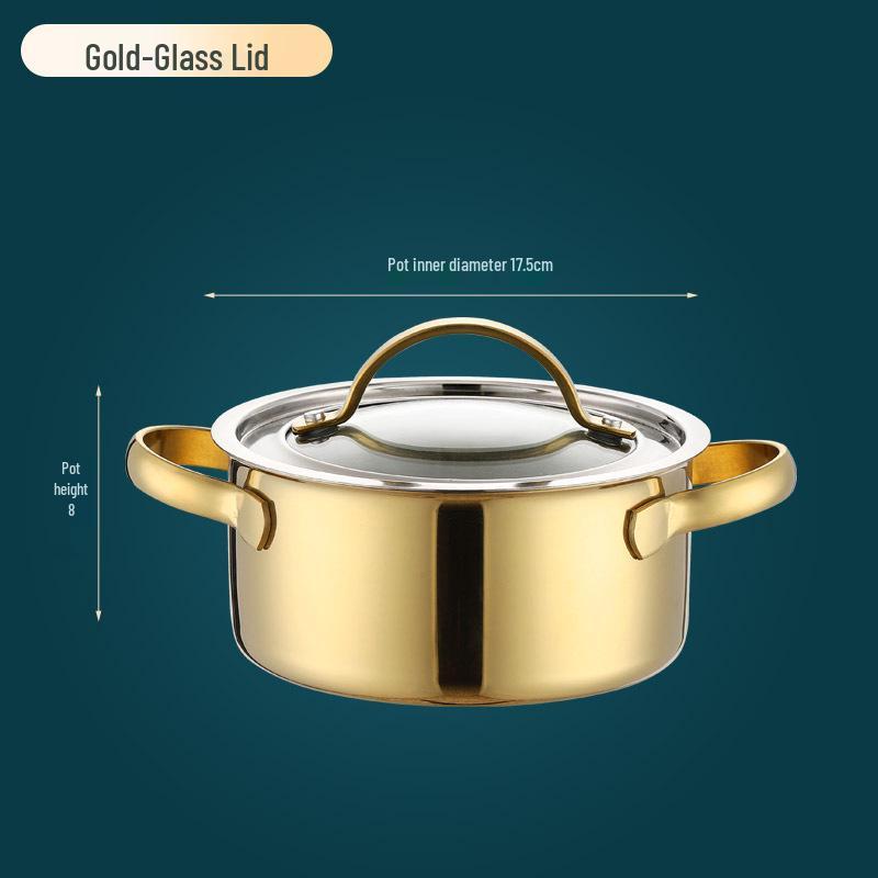 Stainless Steel Single-Person Hot Pot with Alcohol Stove - Portable Self-Service Shabu-Shabu for Home or Restaurant Use