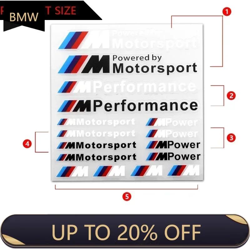 2025 E46 x5 1 STUKS Auto M Performance Power Motorstport sticker Voor bmw M Sticker X1 X3 X4 X5 X6 X7 e46 e90 f20 e60 e39 f10 f30 Auto