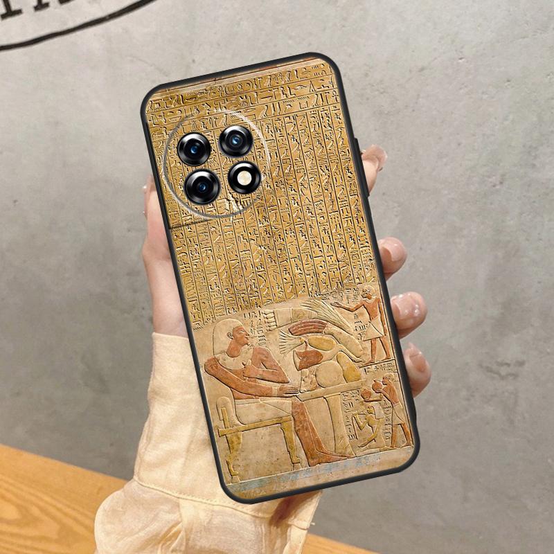 

Ancient Egypt Cuneiform Case For OnePlus 15 R 13 13R 13T 12 11 10R 10T 8T 9 10 Pro Nord CE 5 4 2 3 Lite N20 N30 Cover OnePlus Nord CE 3