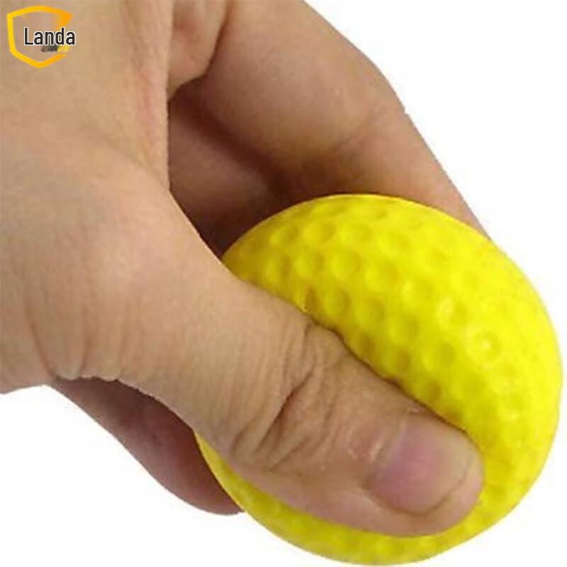 Landa Golf Indoor Solid Sponge Practice Balls - 50 Mixed Colors