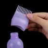 1PC Multicolor Kunststoff Haarfärbemittel Nachfüllbare Flasche Applikator Kamm Abgabe Salon Haarfärbung Friseur Styling Werkzeug