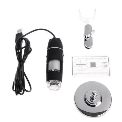 Digital Microscope 1600X USB Charging Handheld Magnifier Endoscope Camera 8 LED Compatible With