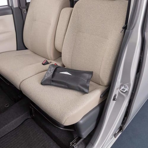 BONFORM Tissue Cover Snoopy Cheer 2 Light/Normal Car 35x21cm (Supports up to 6cm Thickness) Black 7259-05BK