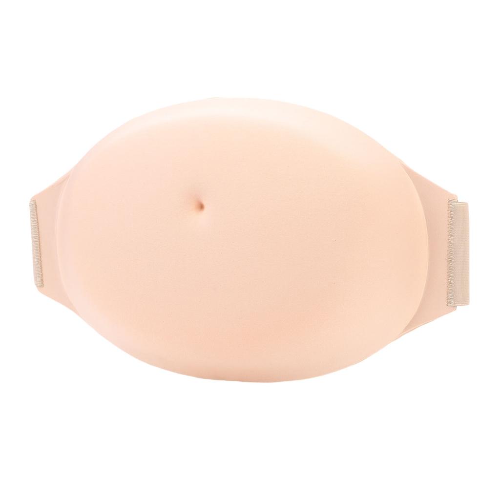 Pregnant Belly Bump Memory Foam Realistic Artificial Belly for Parties Stage Performance