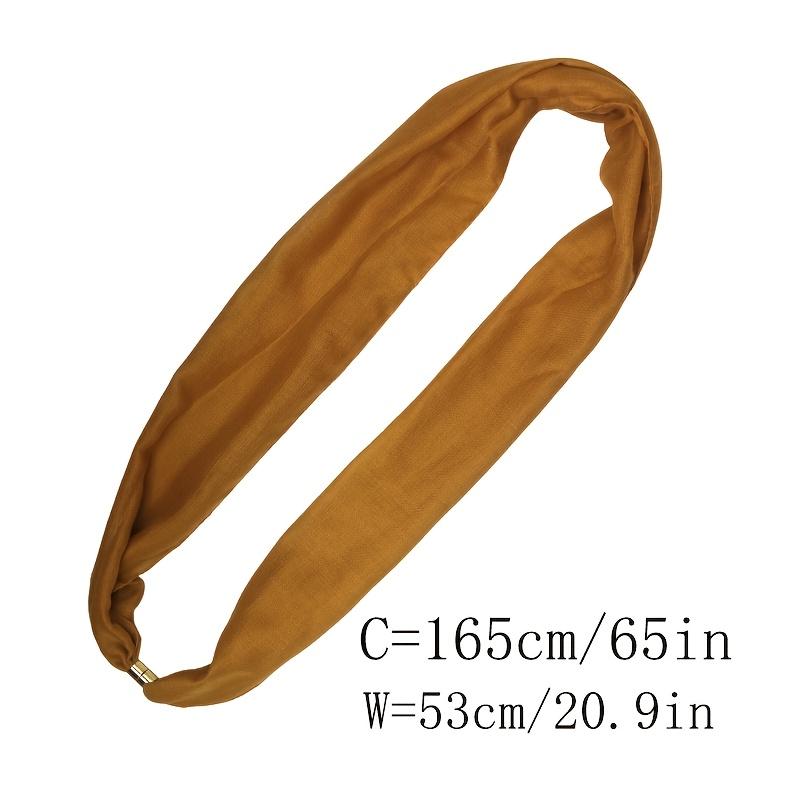 Weicher warmer winddichter Schal für Damen, geeignet für den Winter - Einfarbiger kurzer Nackenschal, Vielseitige mehrfarbige Mischungen für waschbares Nackenaccessoire