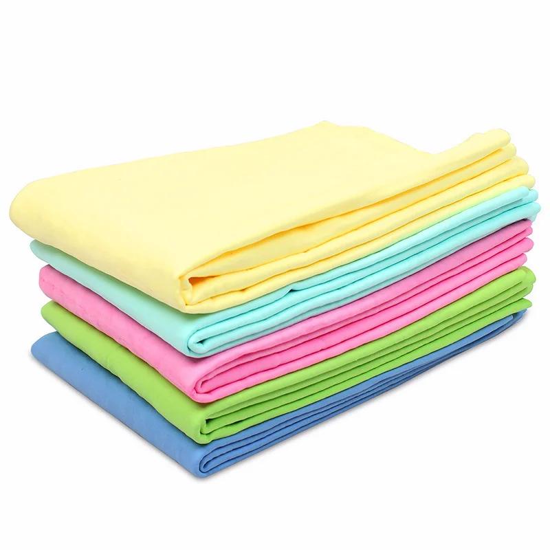 Super Absorbent Towel Magical Auto Care Suede Chamois Towels Car Cleaning Towel Wash Cloth  Car Wash Brush Cleaning