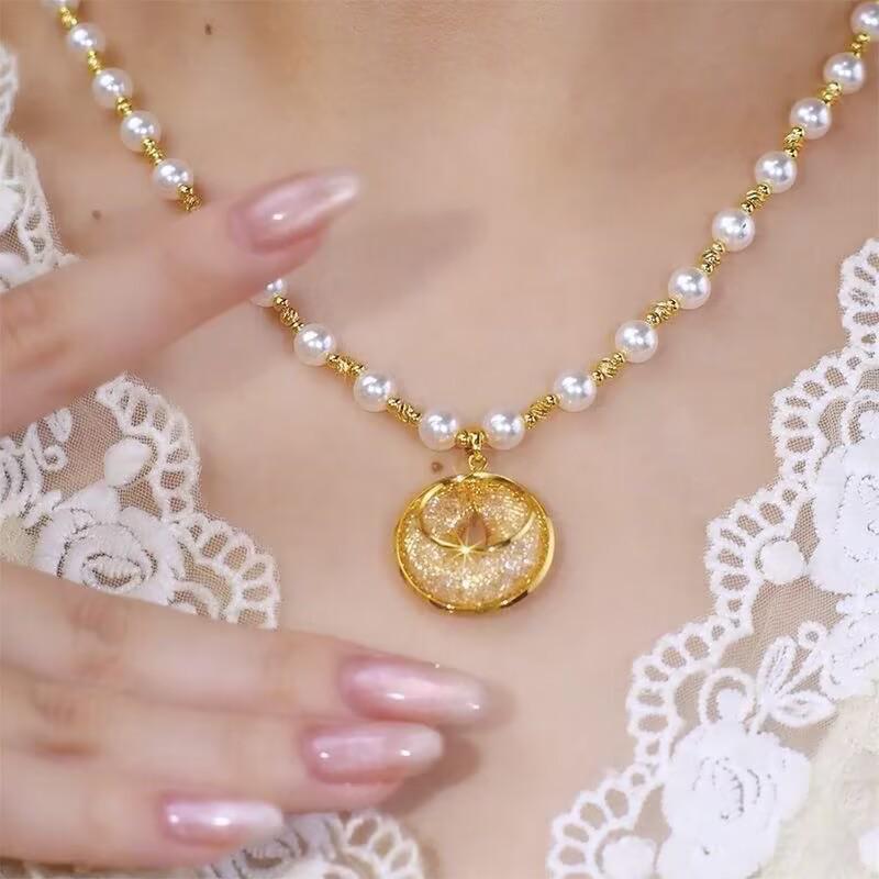 One Deer Pearl Luxury Women's Necklace - Stylish Choker Clavicle Chain