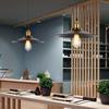 Ancient Industrial Chandeliers Led Iron Pendant Light Single Head Nostalgic Use Restaurants \ Bar Commercial Lighting Fixtures