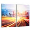 Glas-Schneidebrett 2x 30x52 Landschaft