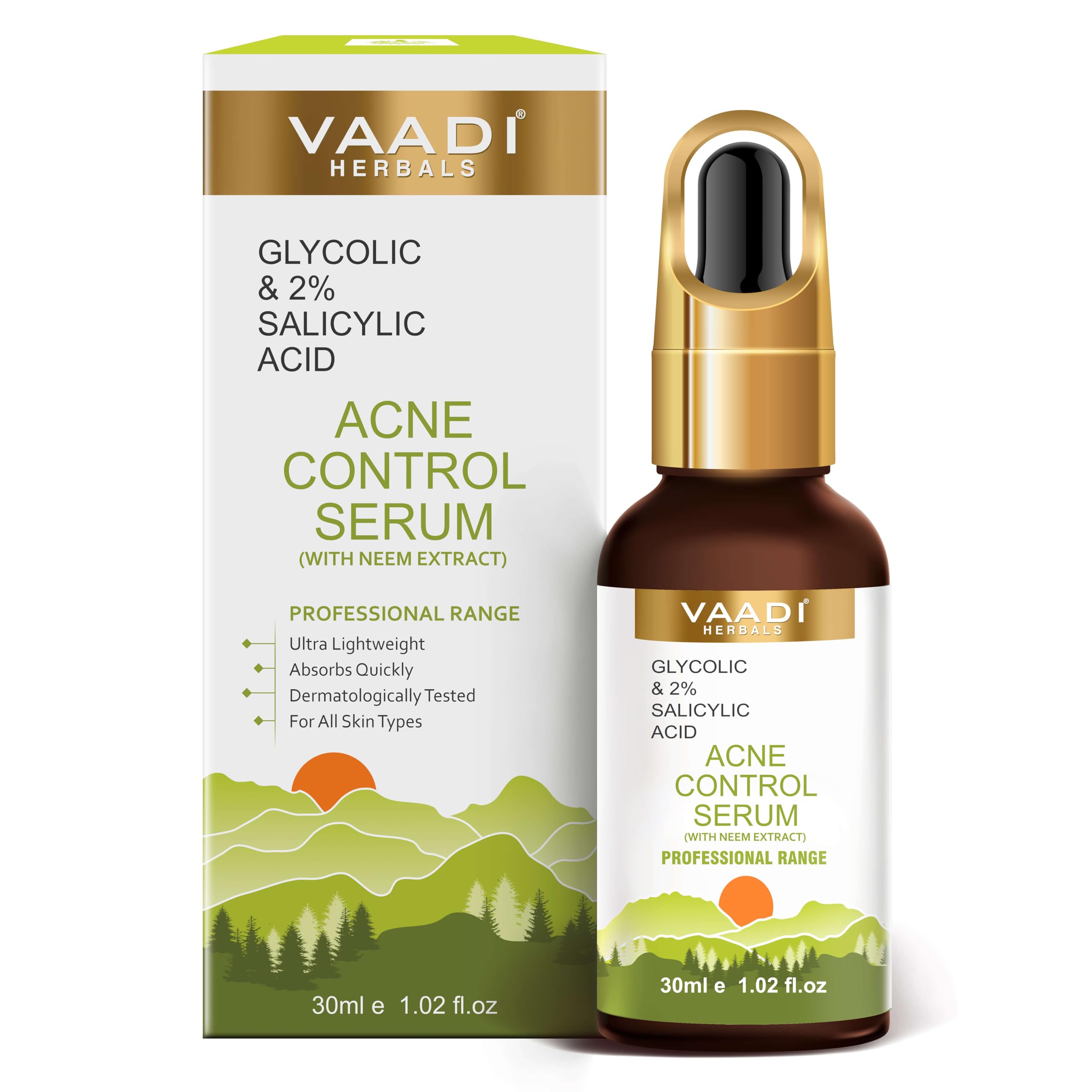 Vaadi Herbals Anti-Acne Serum With Glycolic & 2% Salicylic Acid