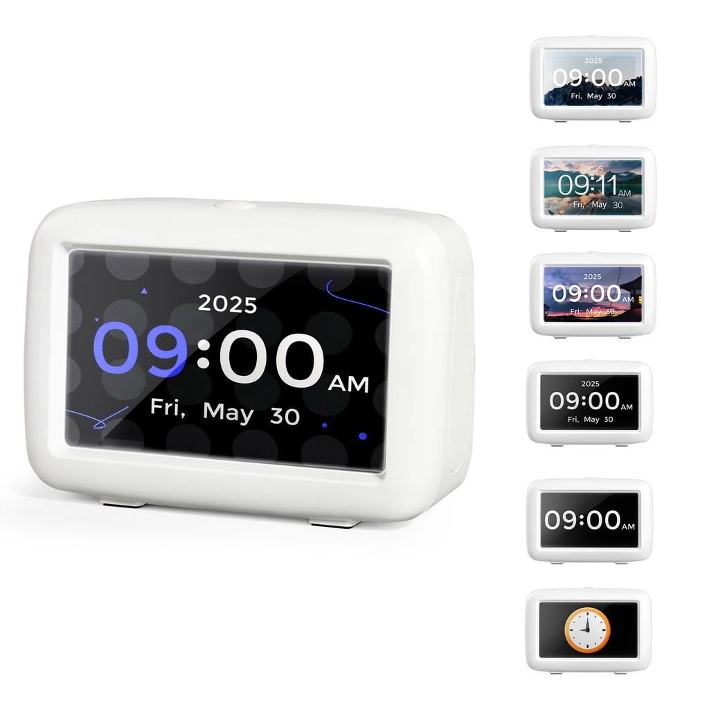 4.3 Inch LCD Display Screen Electronic Calendar Dementia Clock Desktop Digital Clock Elderly Medication Reminder Clock