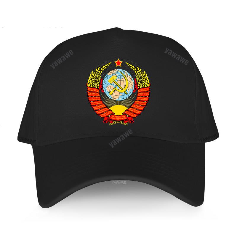 New brand Hats luxury Women Outdoor black Golf cap CCCP USSR Soviet I Love Russia Men Adjuatable Baseball caps original hat