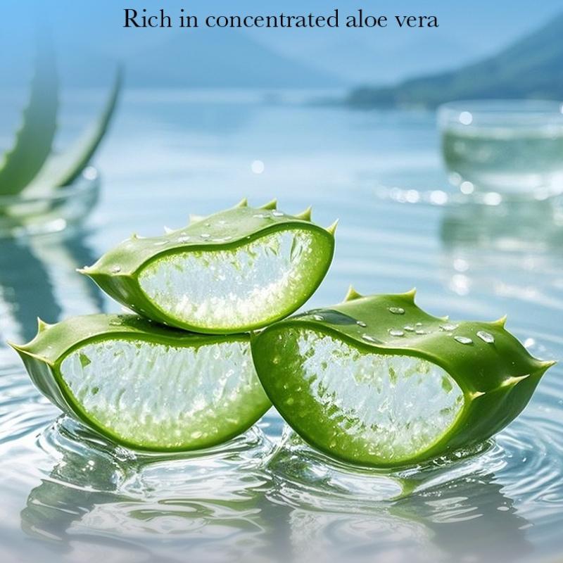 After Sun Soothing Aloe Vera Gel SADOER Moisturizing Hydrating Aloe Vera Gel