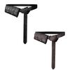 2Pcs/set Adjustable PU Leather Waist Belt Decorative Sash Girdle and Matching Waist Bag for Event