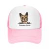Cappellino da camionista con cane Yorkshire Terrier che sbircia Personalizzato Donna Unisex Regolabile Cappellino da baseball per adulti Cappellino da papà per esterni