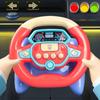 Kids Steering Wheel Toy With Interactive Lights And Sound For Childrens Playroom And Outdoor Activities