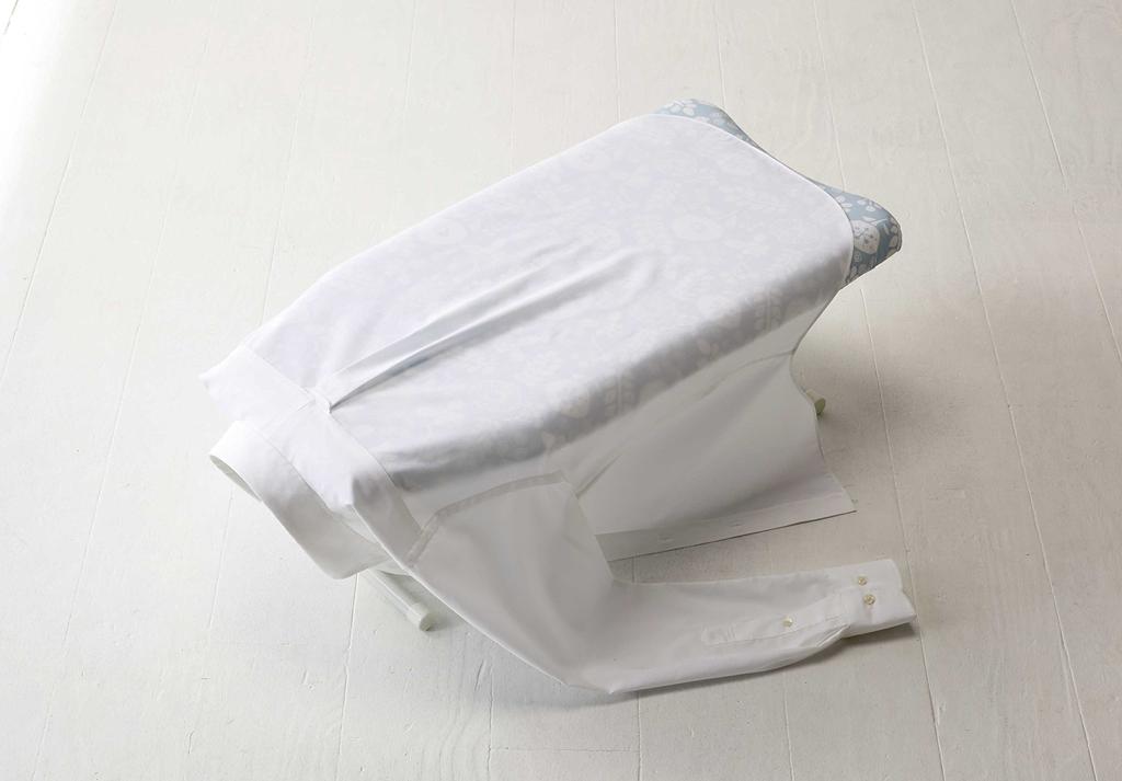Yamazaki Jitsugyo Skandinavisk Stil Lösning Press Blå B75xDj36xH23cm Bostadsstandard Blommönster 2 Nivåer Höjdjustering 3957 Ca.
