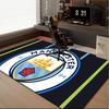1PC rug Manchester City Crest Carpet, Chair Rug,Area Rug for Office Bedroom living rooms bedroom, Doormat decor Christmas fan gifts
