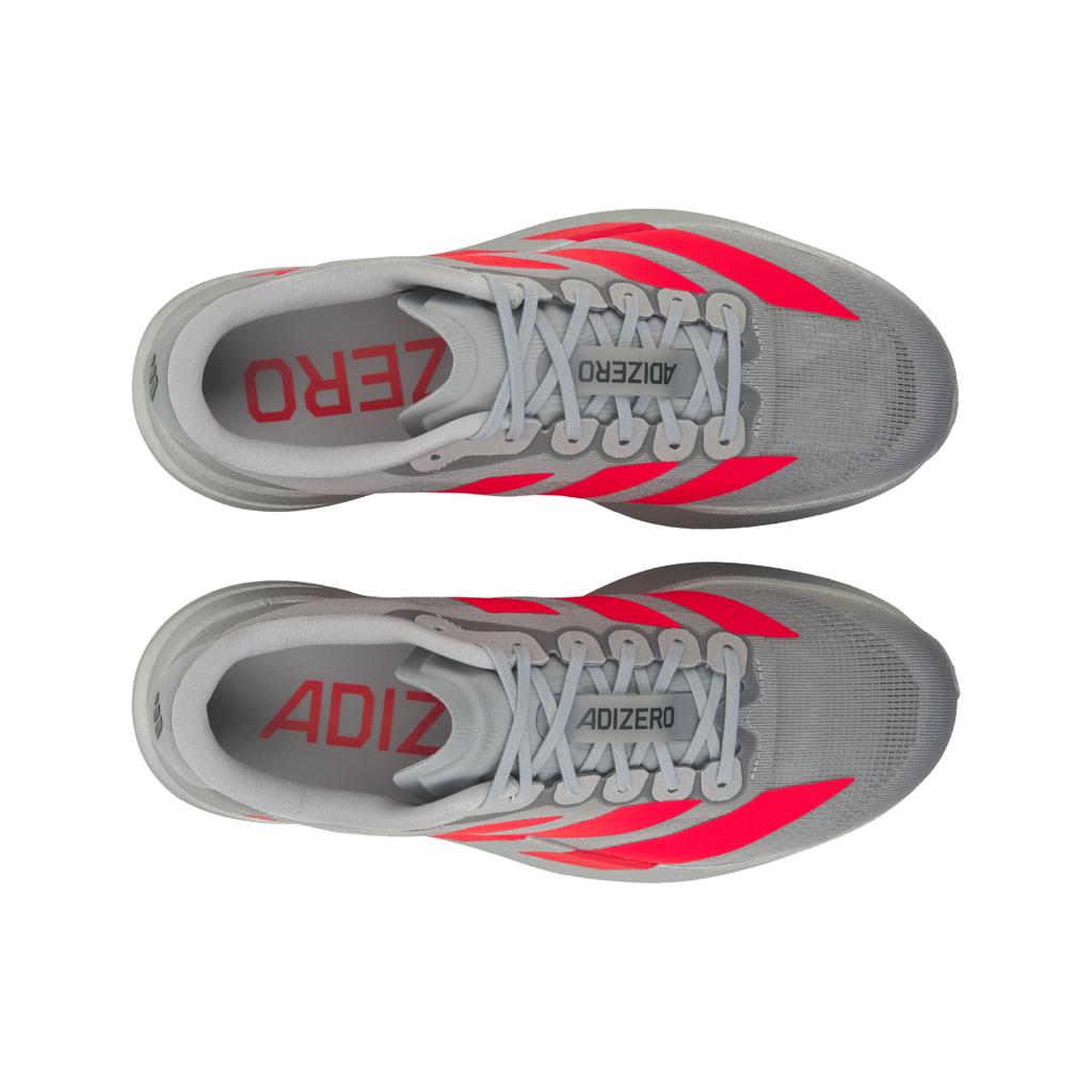 adidas Adizero Evo SL Ekiden Pack Pánské tenisky Šedá Stříbrná metalíza Lucidně červená KI3381