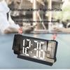 Large Screen LED Digital Wall Clock with Time, Temperature, and Alarm Functions