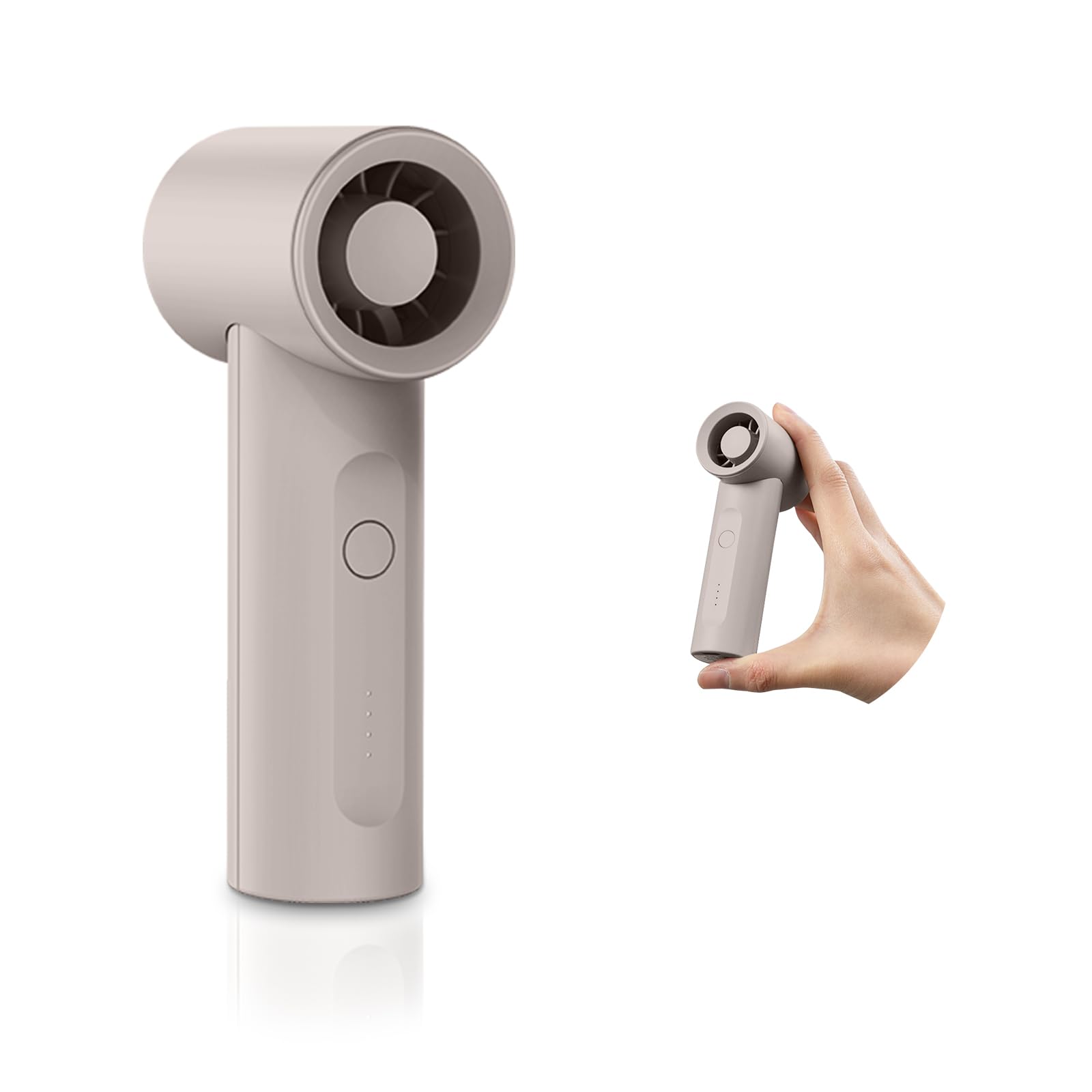 

Ceriwiya Handy Fan New Incredibly Strong and Portable Fan with 4 Speed 19623 Powerful 2000mAh Large Portable Fast Long Battery Ideal for Heatstroke