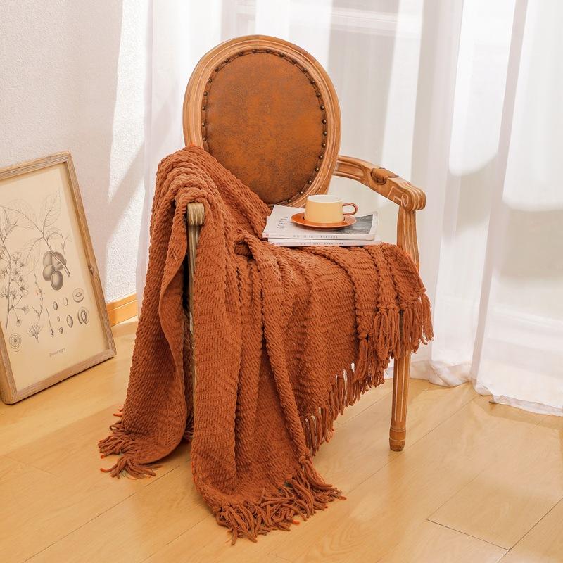 Пледы для дивана — фото 11