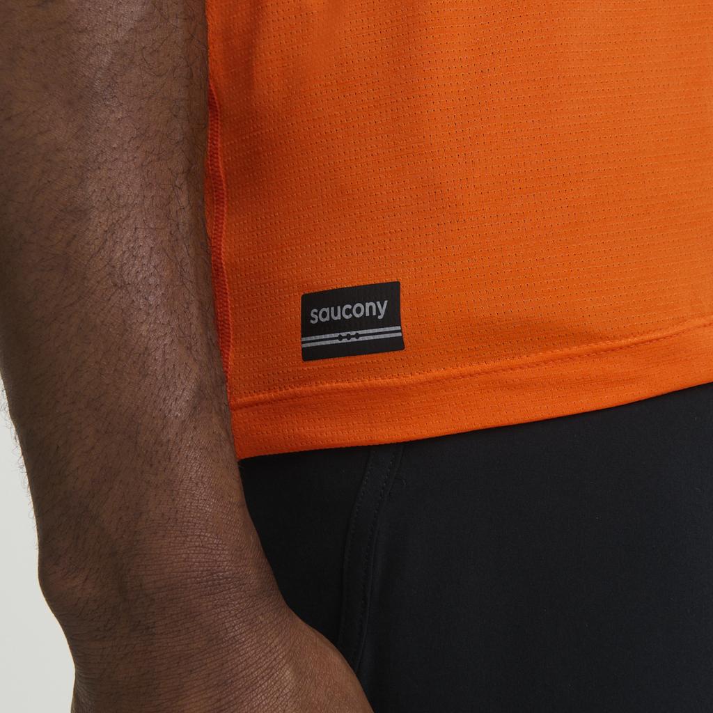 [saucony] Men's Stopwatch Singlet SAM800375-FIRH