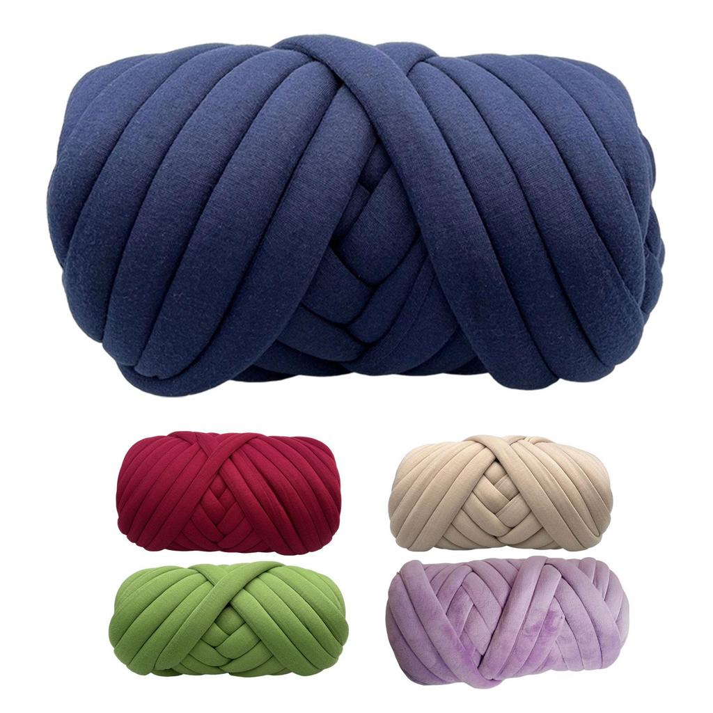 Chunky Arm Knitting Crochet Polyester Lightweight DIY Basket Warm Scarf Suitable for Handmade Gift