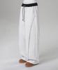ALVINCLO [Fleece-Lined][Deluxe] String Point Elastic Waist Color Peach Fleece-Lined Sweatpants Dlx2943 (4 Colors)