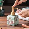 American ceramic hand sanitizer bottle bathroom homestay hotel shower gel empty bottle separate bottle press  dispenser