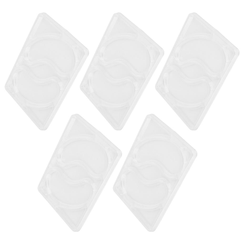 5Pcs Reusable Eye Mask Mold Multifunctional Mask Patch Mold Portable Eye Patch Tray