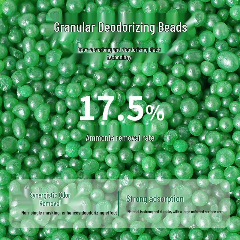 Cat Litter Deodorizing Beads - Odor Remover and Litter Box Companion