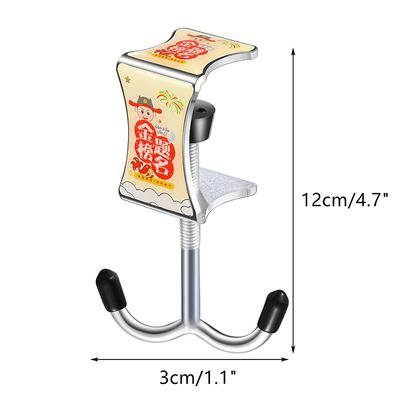 Stainless Steel Table Hooks Student Backpack Hooks Storage Hanging Hooks Office Desktop Edge Hooks School Water Bottle Hooks