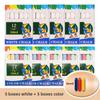 12 PCS Dustless Chalk Colored / White Non-Toxic Dust-Free Vibrant Blackboard Kids Teachers Stationery Office School Supplies