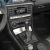 Real Soft Carbon Fiber Trim Car Central Control Gear Panel Sticker For Mercedes Benz SLK R172 2011 2012 2013 2014 2015 2016