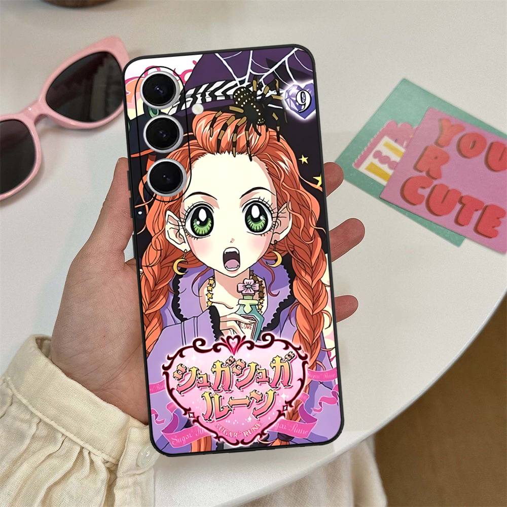 

Anime Sugar Sugar Rune Phone Case For Samsung S 24 Fe 25 Ultra Plus 20 Lite 21 30 22 23 24 22 Ultra 5G Fundas Samsung S24