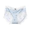 Ladies Spring and Summer New Lovely 10A Antibacterial Pure Cotton Crotch Ice Silk Briefs