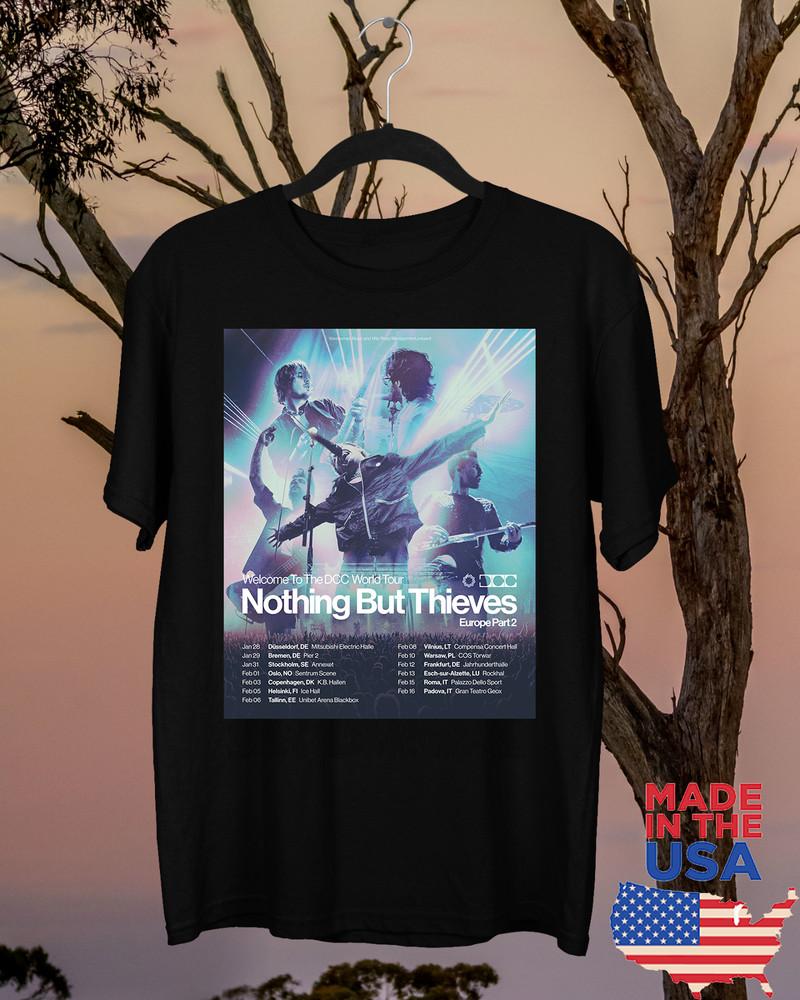 Nothing But Thieves Band Europe Tour Part 2 T Shirt Full Size S-5XL TT590