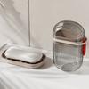 Transparent Soap Dish Portable Soap Case Creative Travel Soap Box  Travel