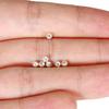 10-30pcs 2-5mm 100% Real 925 Sterling Silver Round Beads Spacer Beads Accessories for Bracelet Necklace Jewelry Making Findings