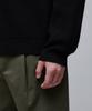 Musinsa Standard Oversized Ribbed Collared Cardigan [Black]