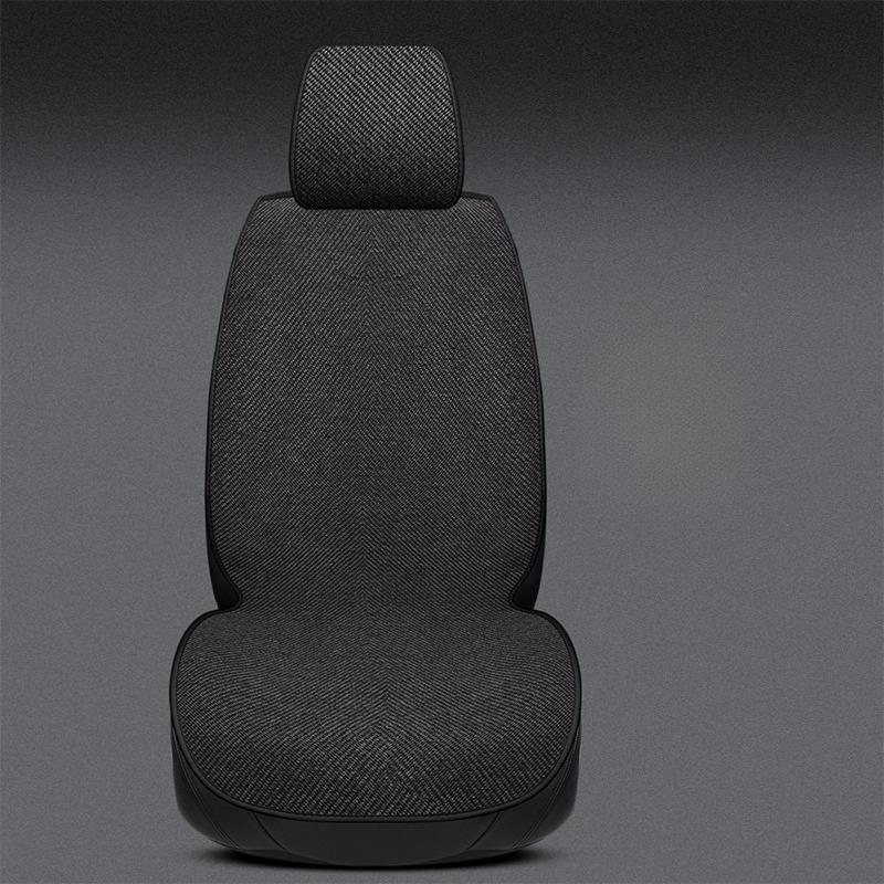 Unibody  Linen Car Seat Cushions – Breathable Comfort Seat Cover for Front Seats, Universal Fit Most Vehicles