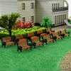 0.79*0.55*0.35inch/2*1.4*0.9cm Model Park Bench 1:87 Brand New