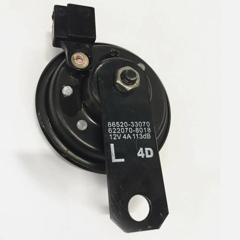 

Replacement Disc Car Horn Universal Round Alarm Horn Loud Signal For Toyota Models Universal Car Horn Accessories