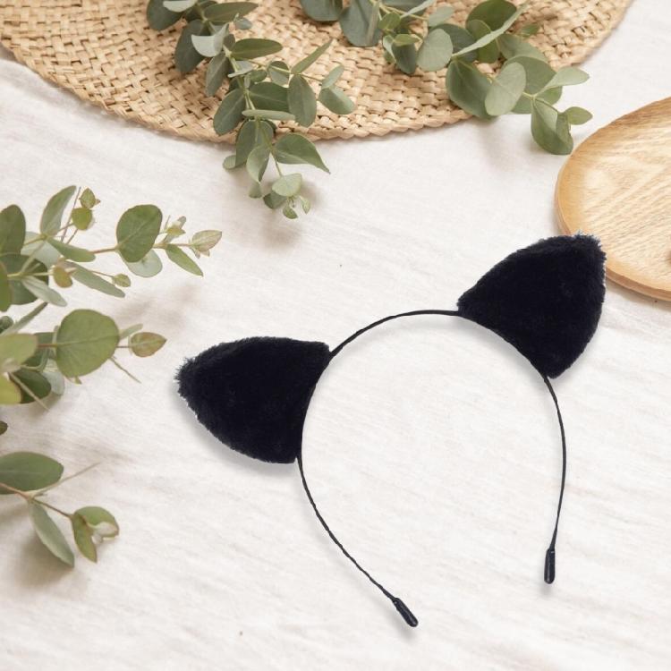 Cats Cosplay Costume Decorations Accessory Kids Cats Dress up Festival Plush Adornment Cute Cats Headband Cosplay Props