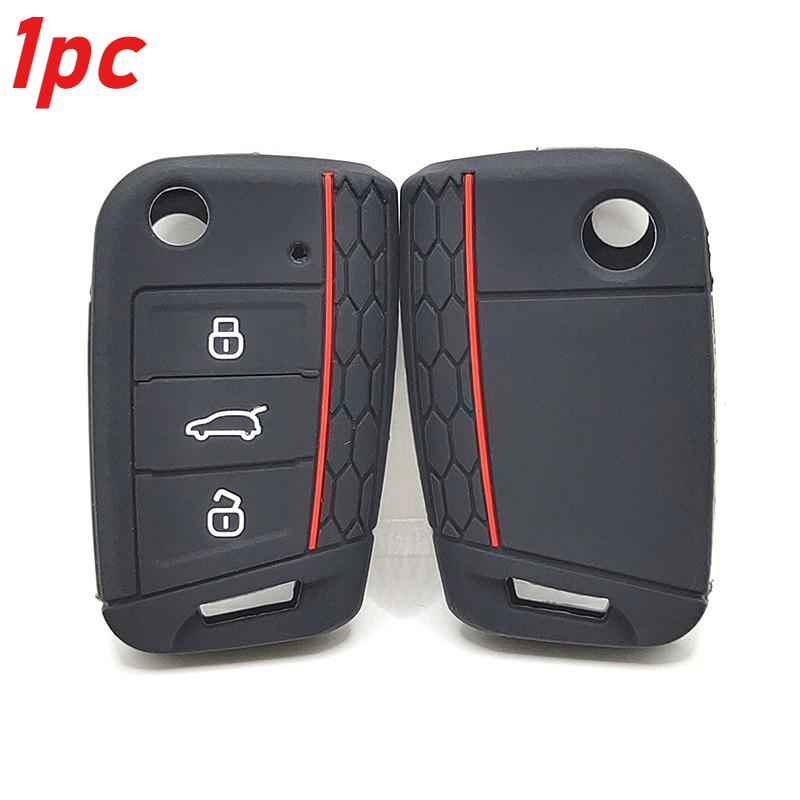 Key case cover For T-Cross golf 7 GTI T-Roc touran Tiguan Rapid Octavia kodiaq Fabia Ibiza leon Ateca Arona