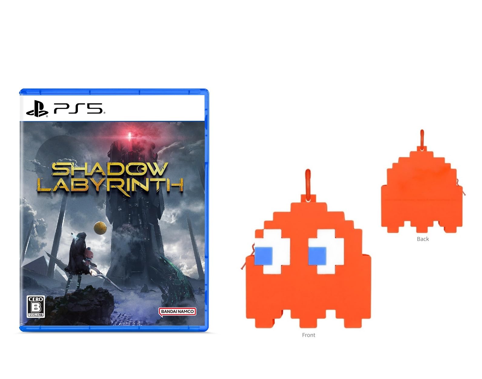 

Shadow Labyrinth PS5 Silicone Figure Pouch Original Digital Wallpaper - & Pac-Man (Blinky) [Bonus]