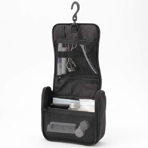 MUJI Polyester Hanging Washroom Accessory Case Black 16×19×6cm 44904473